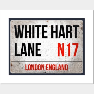 White Hart N17 Sign Posters and Art